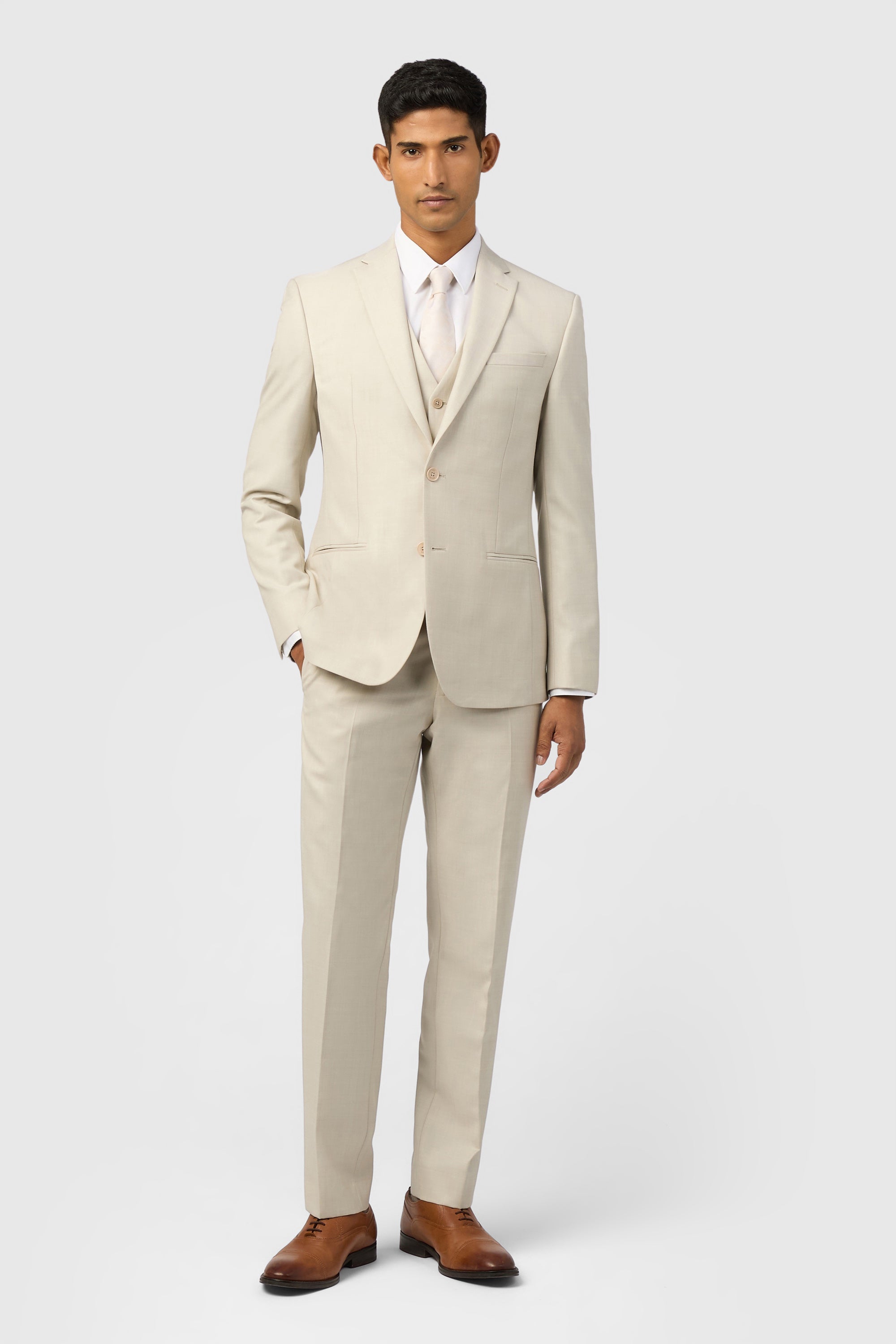 HAGUE: Sharkskin Suit Jacket
