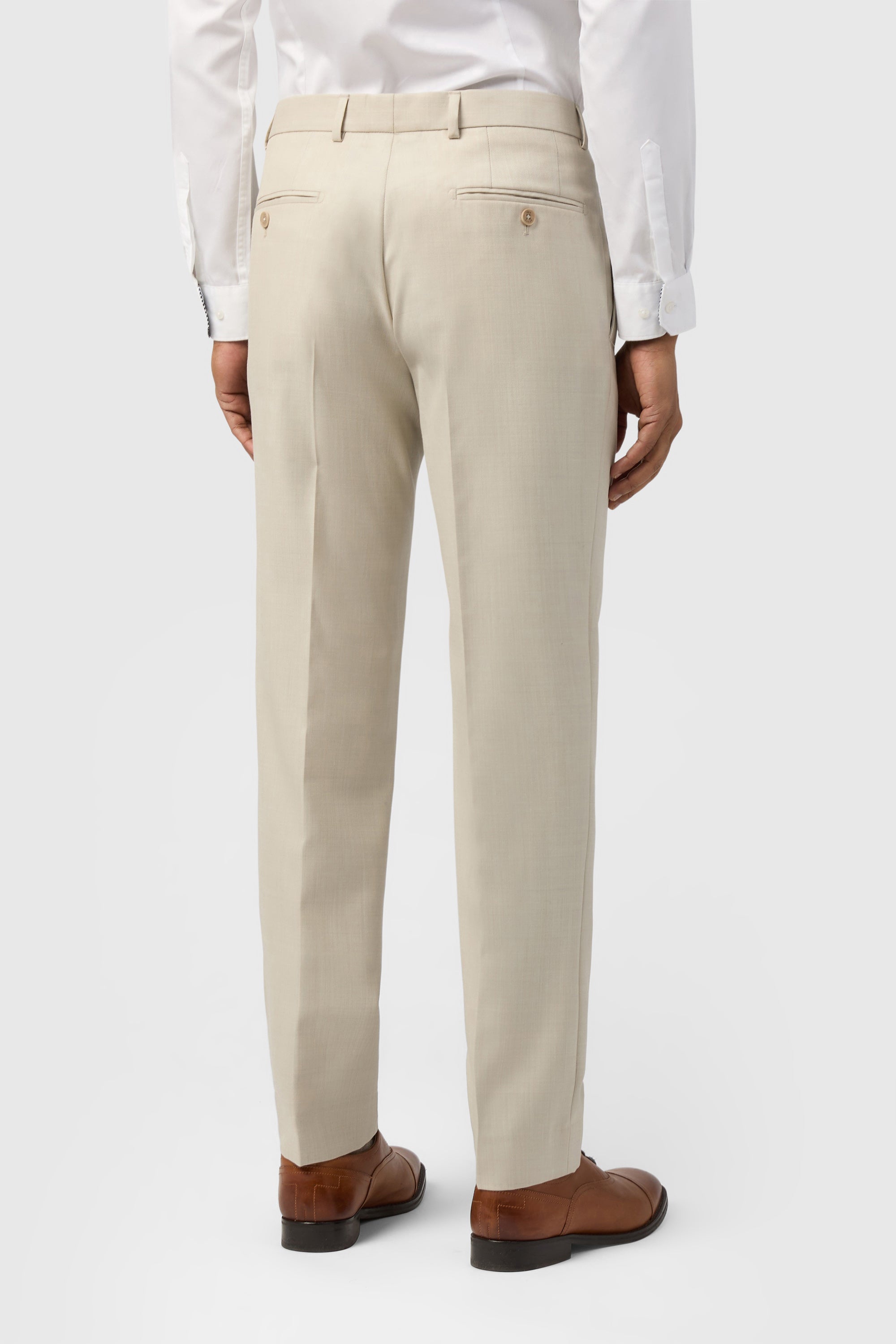 HAGUE: Sharkskin Suit Trouser