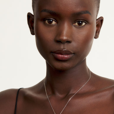 Women's Hara Silver Tiny Heart Pendant Necklace