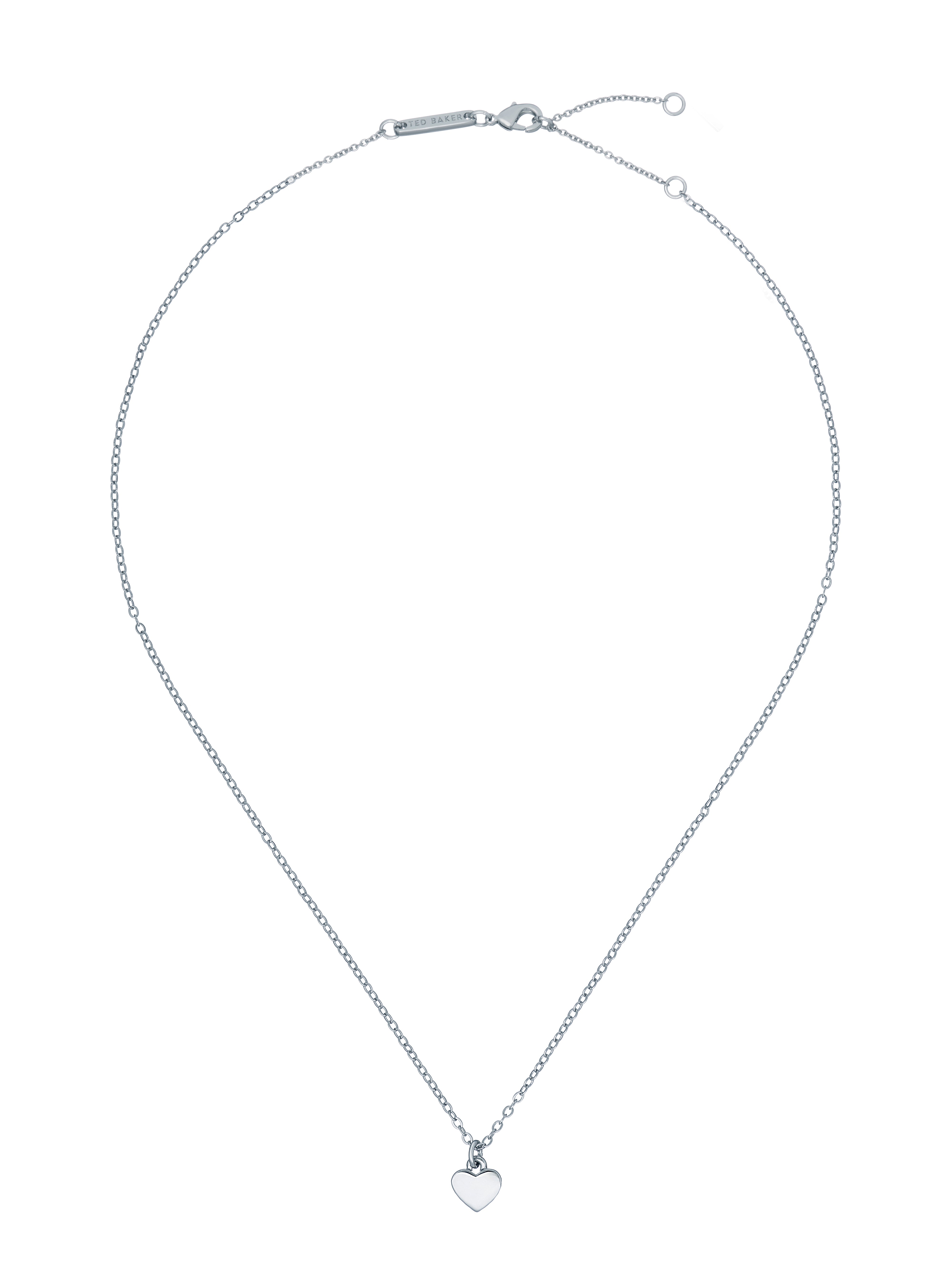 Women's Hara Silver Tiny Heart Pendant Necklace