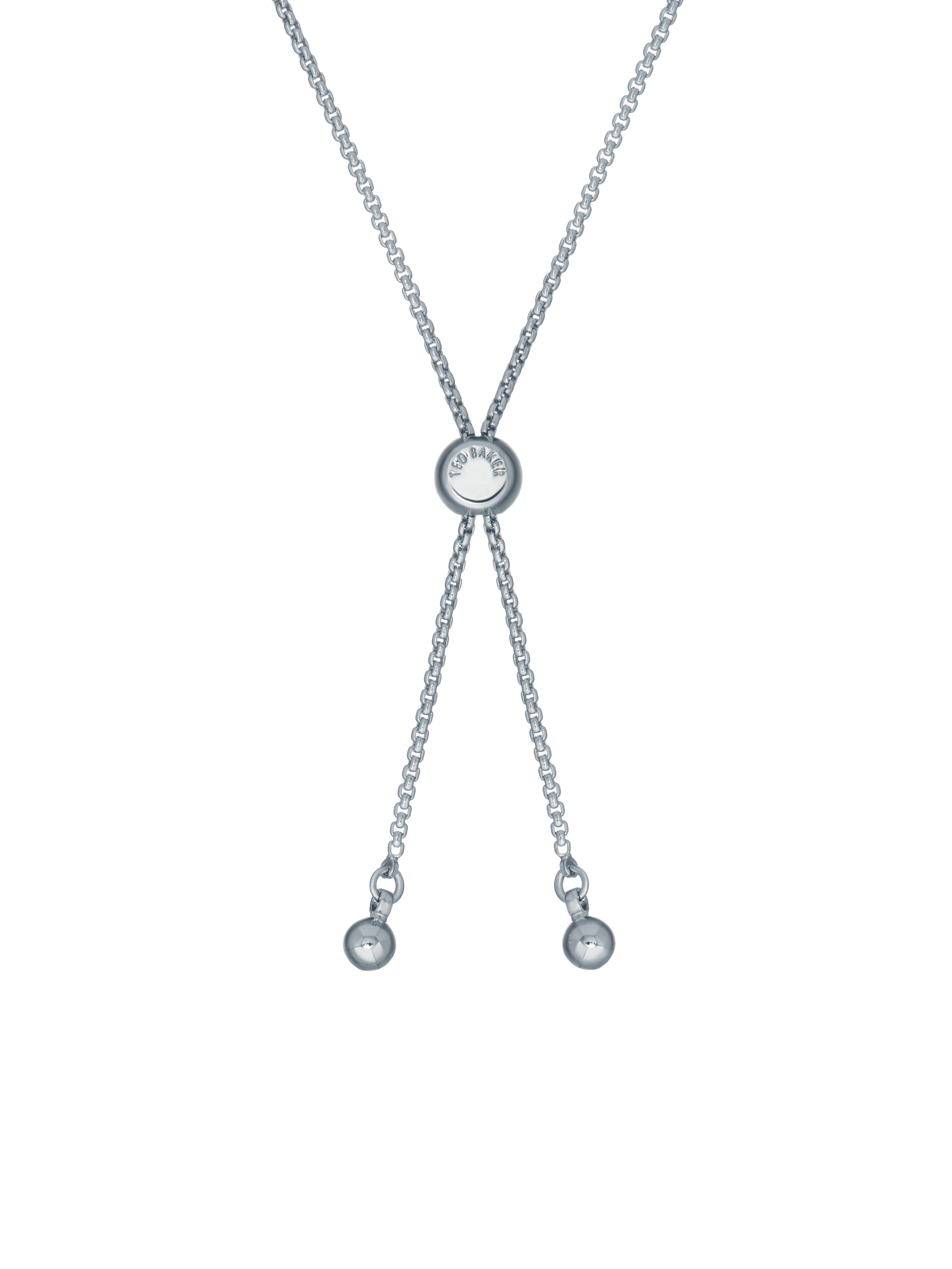 Women's Melrah Silver Crystal Adjustable Tennis Bracelet