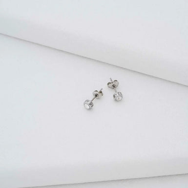 SINEE: Mini Crystal Stud Earrings