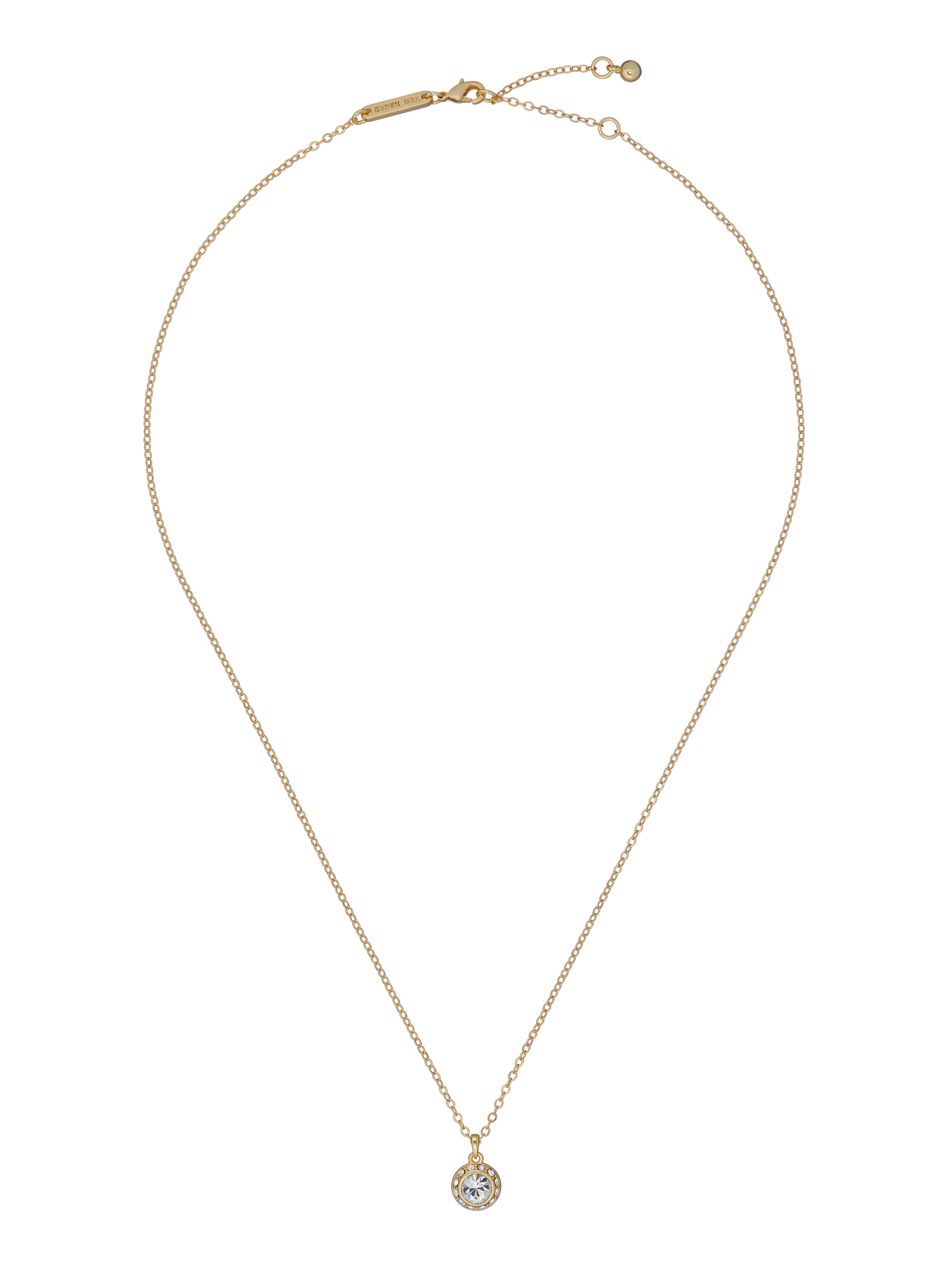 Women's SOLTELL: Solitaire Sparkle Crystal Pendant Necklace