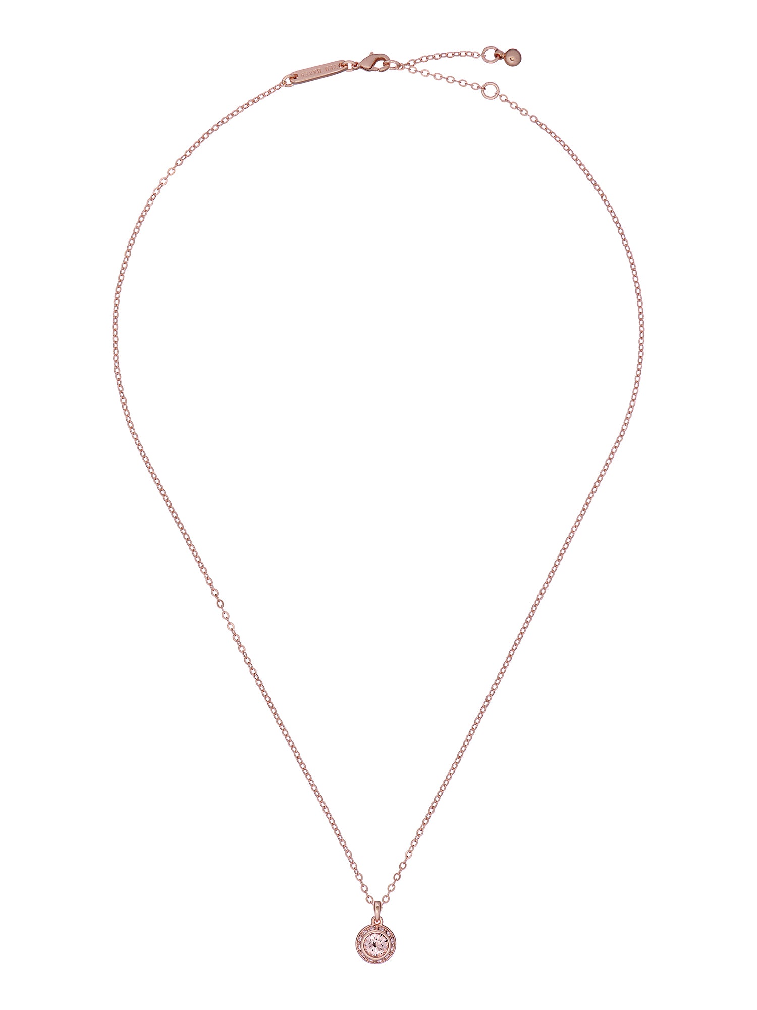 Women's SOLTELL: Solitaire Sparkle Crystal Pendant Necklace