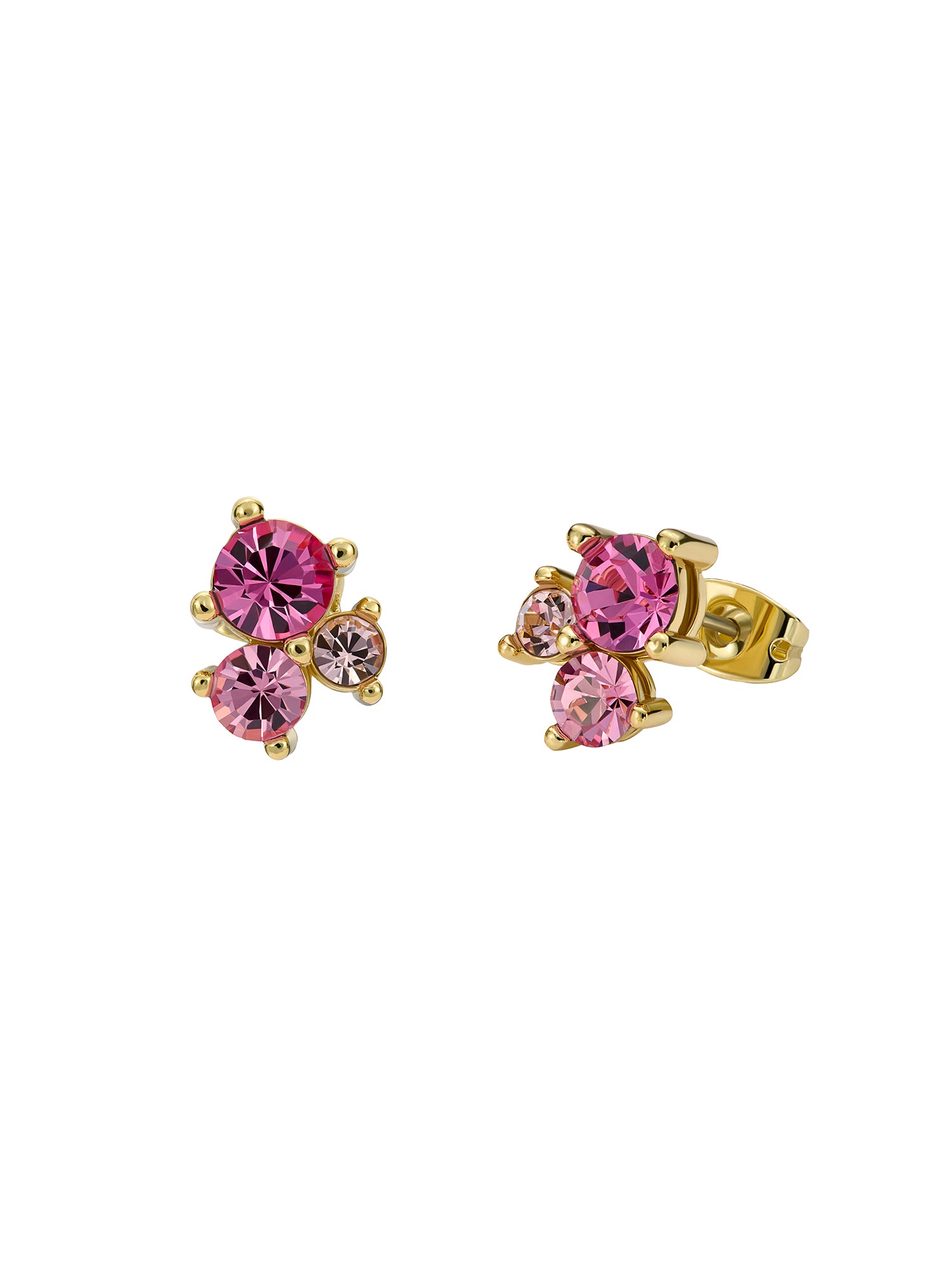Women's Joyaa Multicol Jewel Cluster Stud Earrings