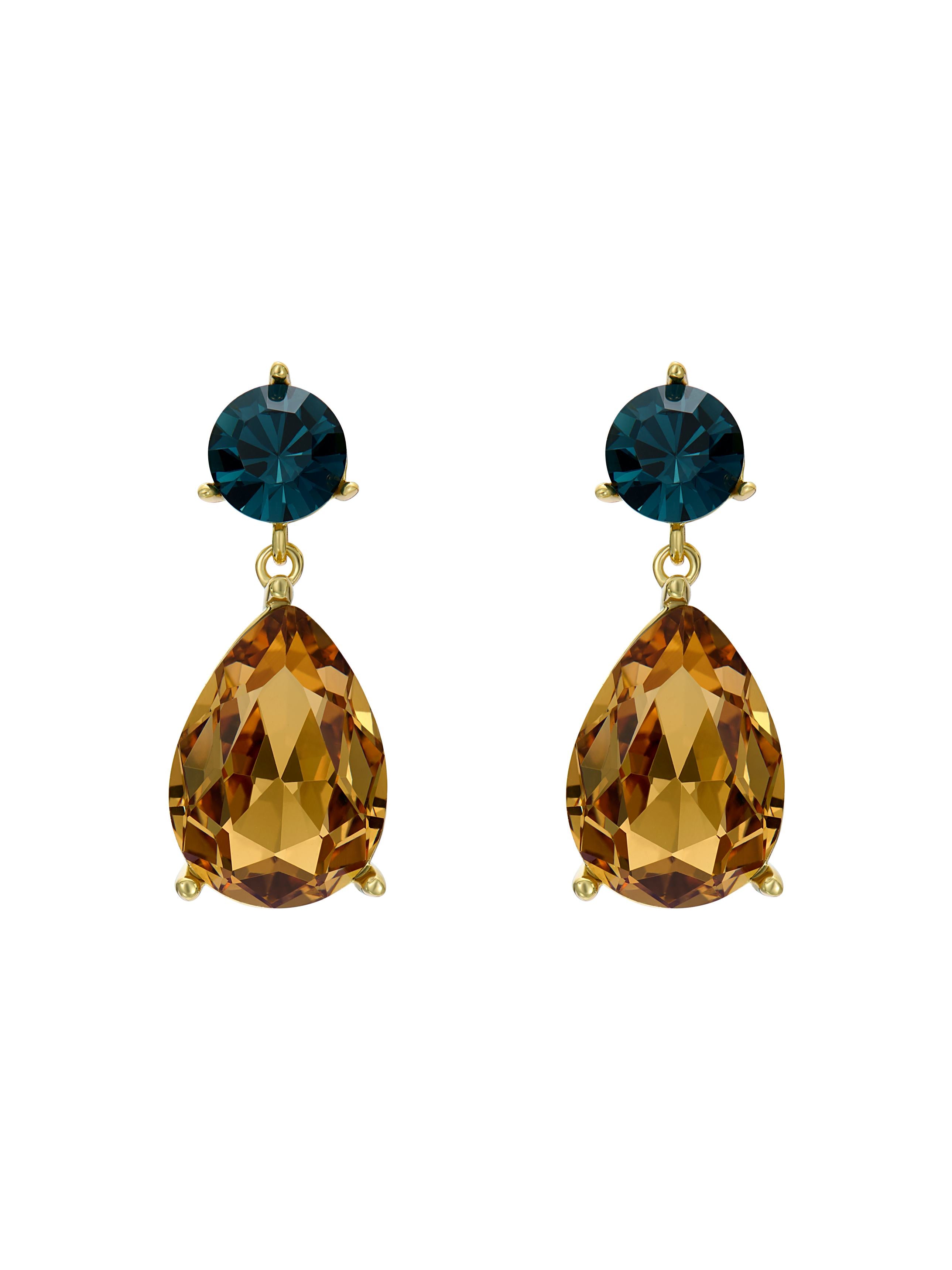 Women's TEAIRE: Crystal Teardrop Earrings
