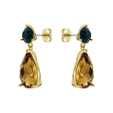 Women's TEAIRE: Crystal Teardrop Earrings