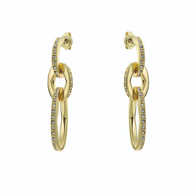 Women's SHIRINA: Crystal Shimmer Drop  Earrings