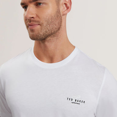 Men's TEBARS-SS Branded Script T-Shirt