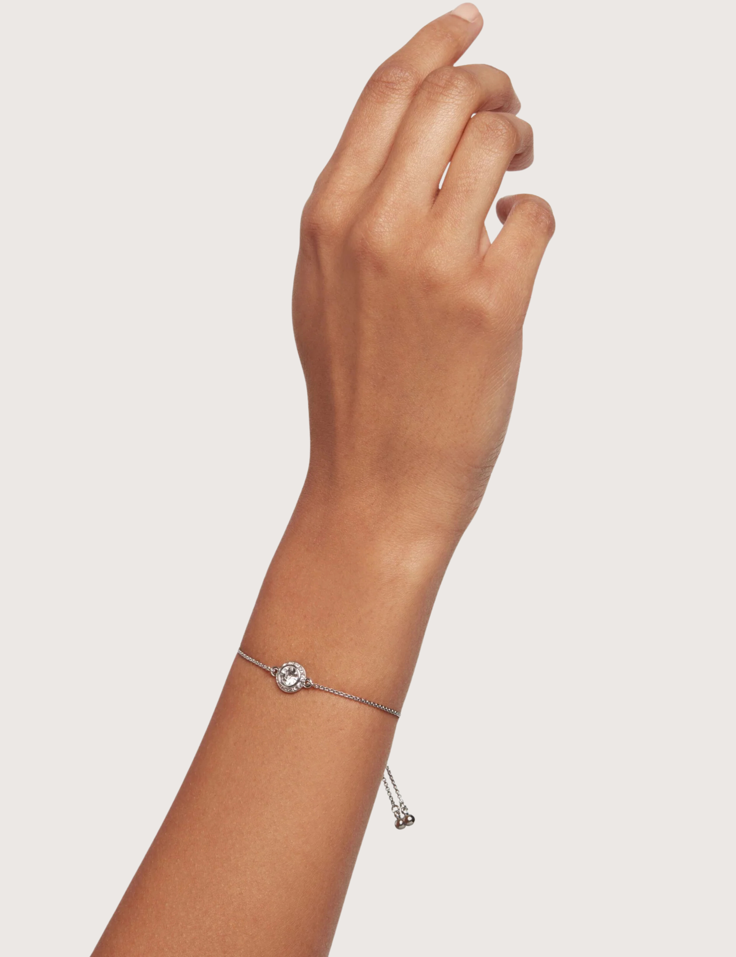 SOLETA: Solitaire Sparkle Crystal Adjustable Bracelet