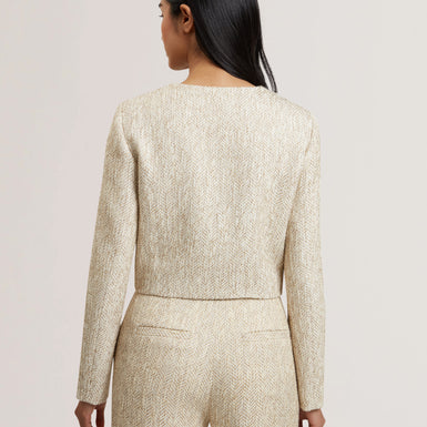 Women's VULPA-Tailored Boucle Fitted Cropped