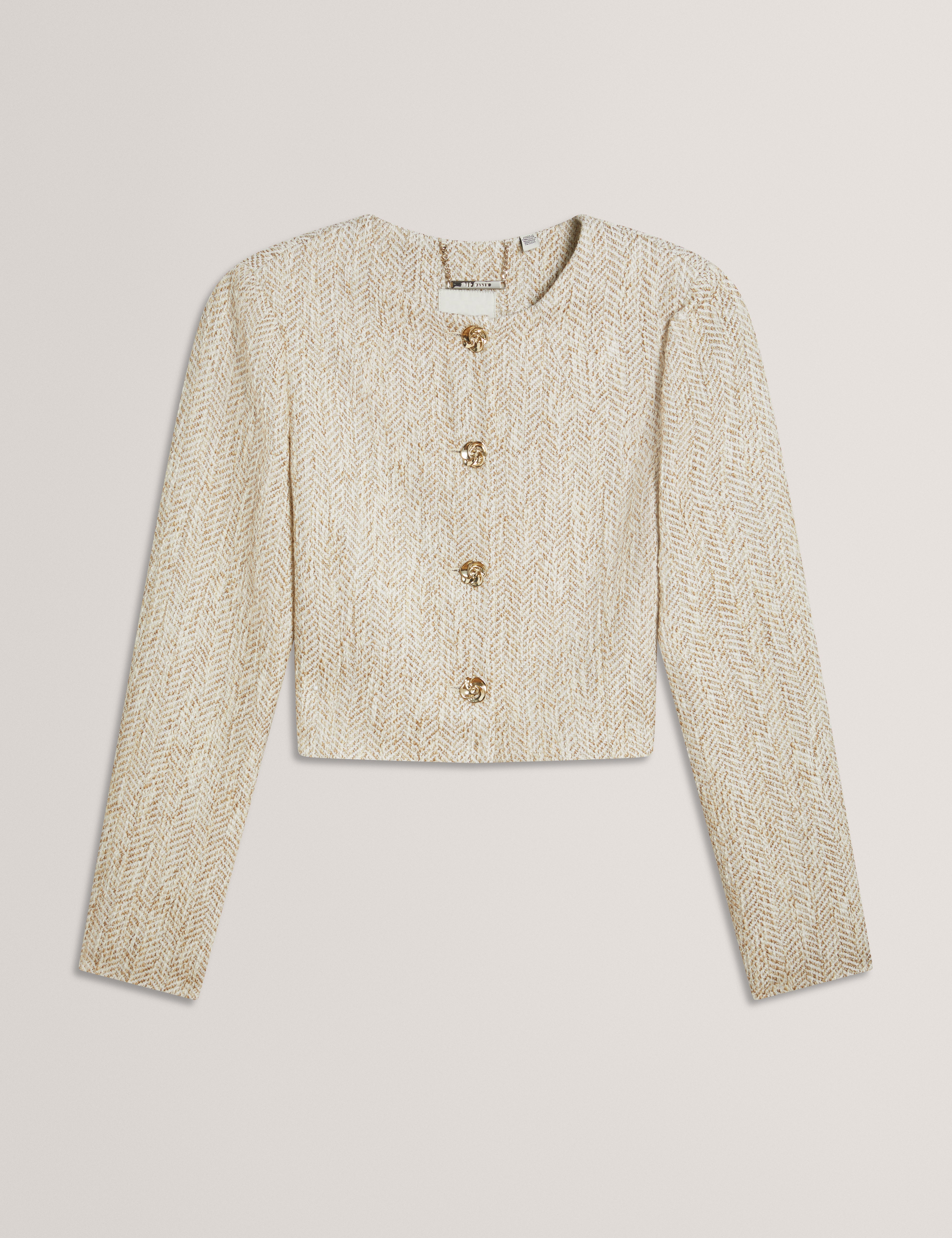 Women's VULPA-Tailored Boucle Fitted Cropped