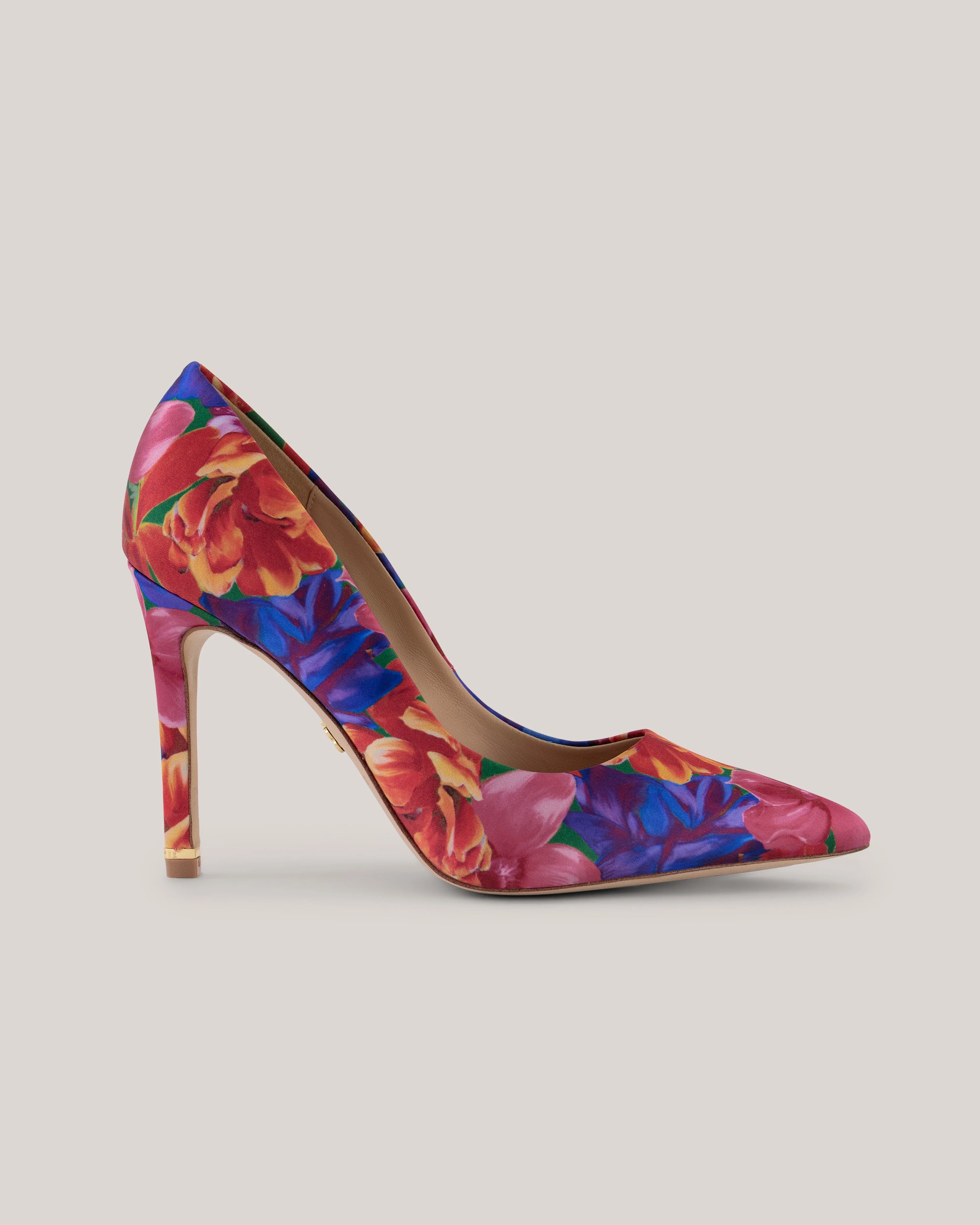 Women's Carraai-High Heeled Pump With Gold Heel Multicol
