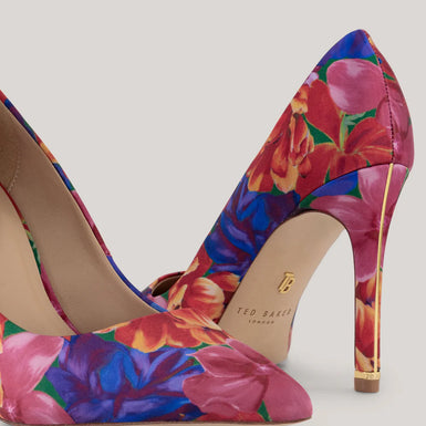Women's Carraai-High Heeled Pump With Gold Heel Multicol