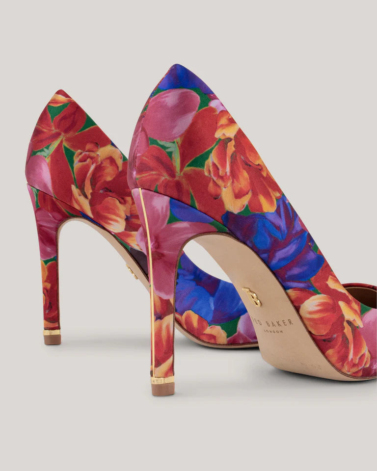 Women's Carraai-High Heeled Pump With Gold Heel Multicol