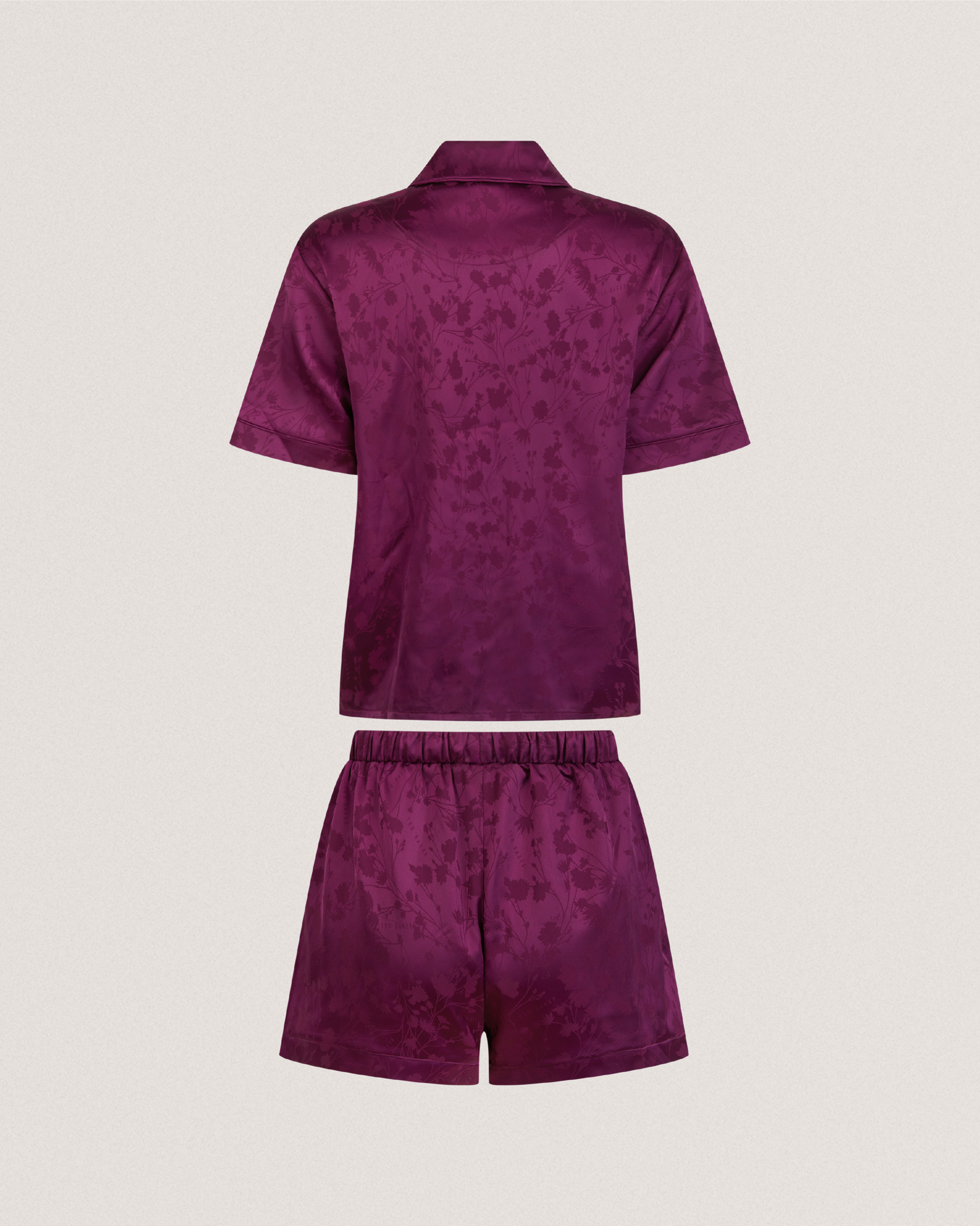 ZARA: Printed Satin Set