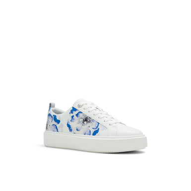Women's Averiiy-Platform Leather Trainer Blue