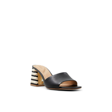 Women's Chlooe-Mid Block Heel Sandal Black