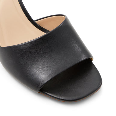 Women's Chlooe-Mid Block Heel Sandal Black