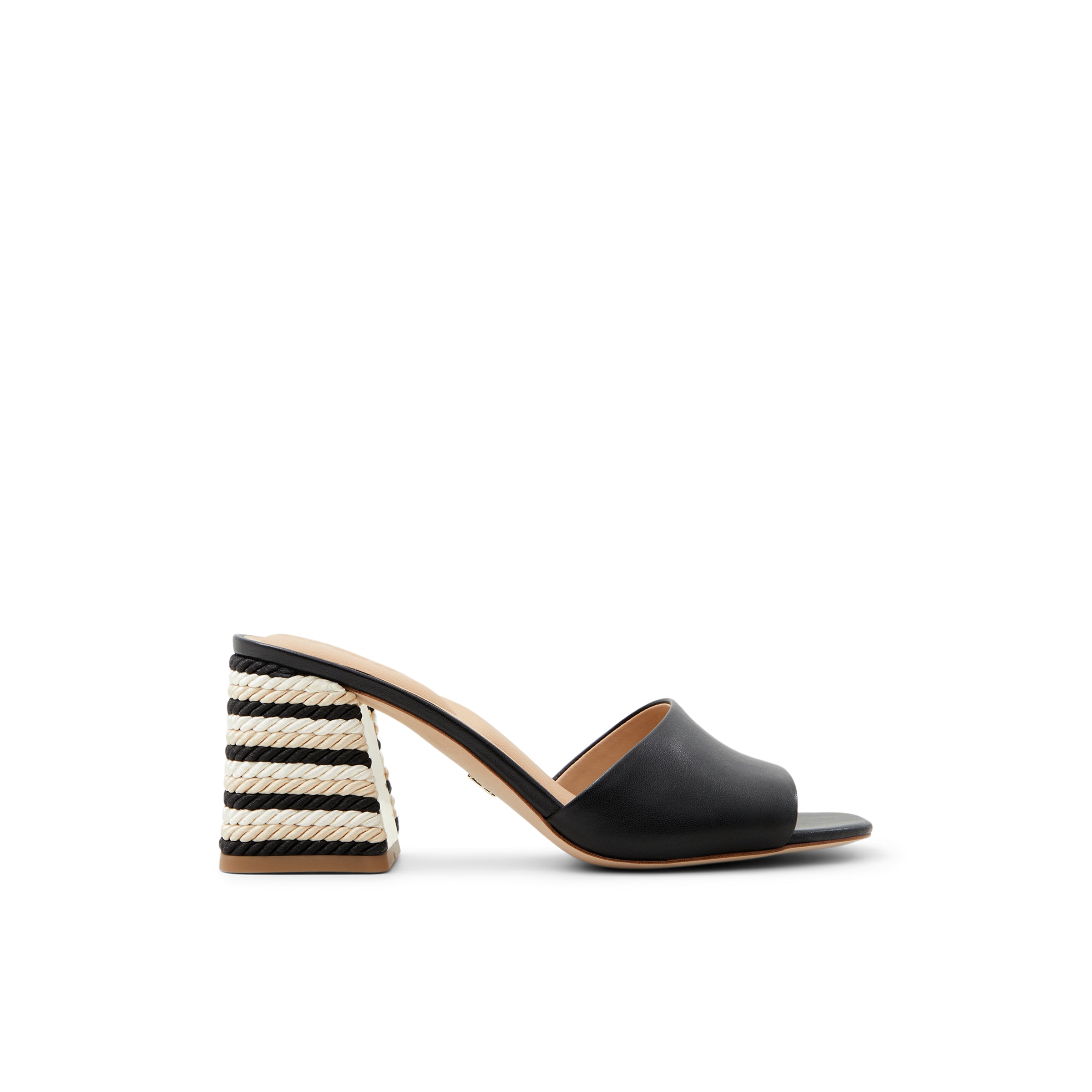 Women's Chlooe-Mid Block Heel Sandal Black