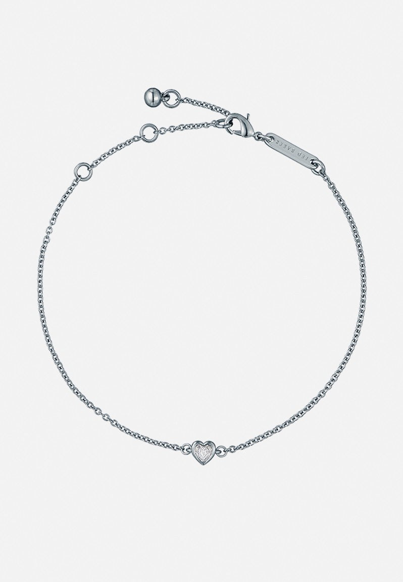 HALLE: Mini Crystal Heart Bracelet