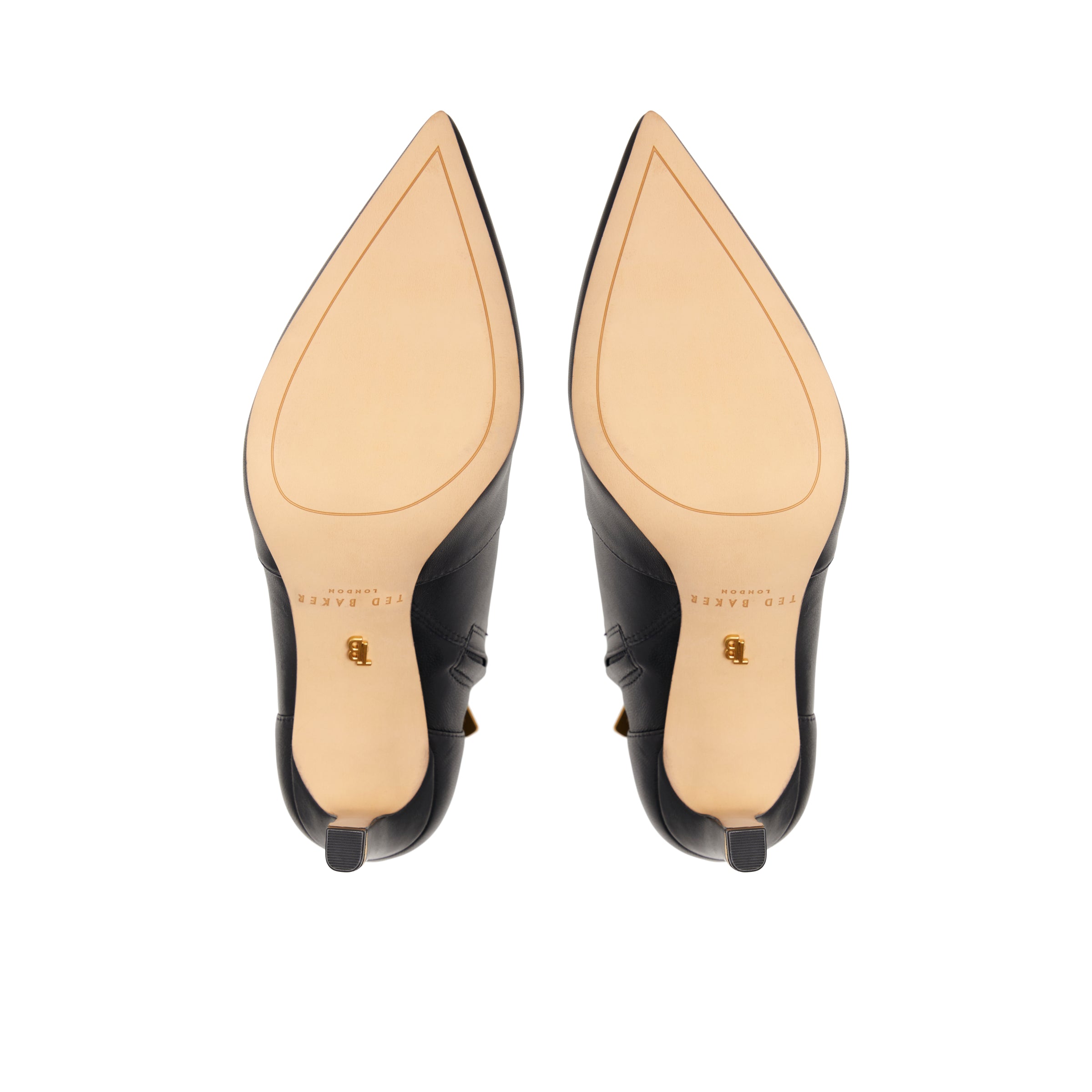 Women's Pipeer-Suede Heeled Sock Boot Black