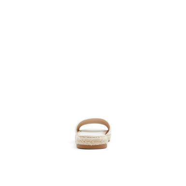 Women's Portiya-Flat Espadrille Sandal With Logo White
