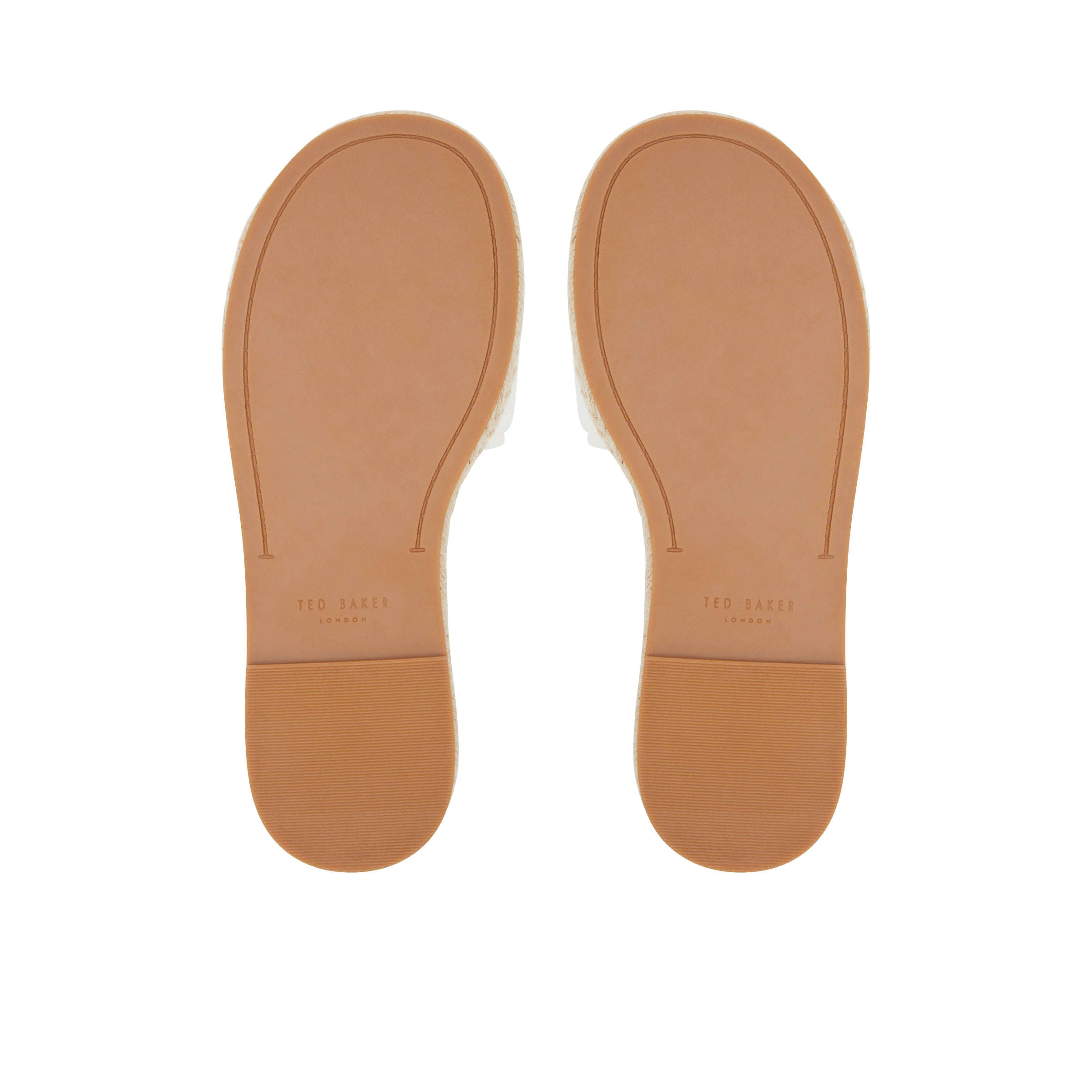 Women's Portiya-Flat Espadrille Sandal With Logo White