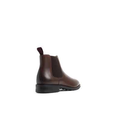 Men's Rmingtn-Leather Chelsea Boot Dk-Brown