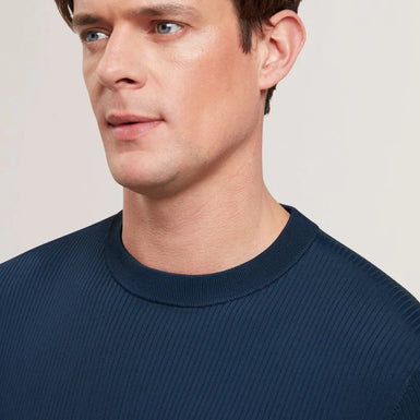 Men's TARIT-SS Regular Knitted Rayon T-Shirt