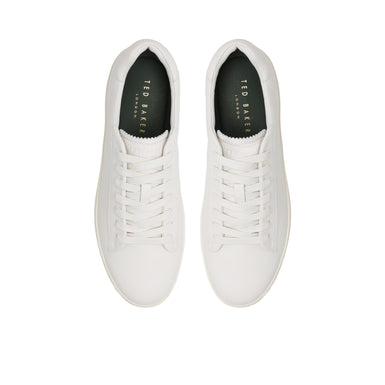 Men's Wstwood-Leather Pebble Sneakers White