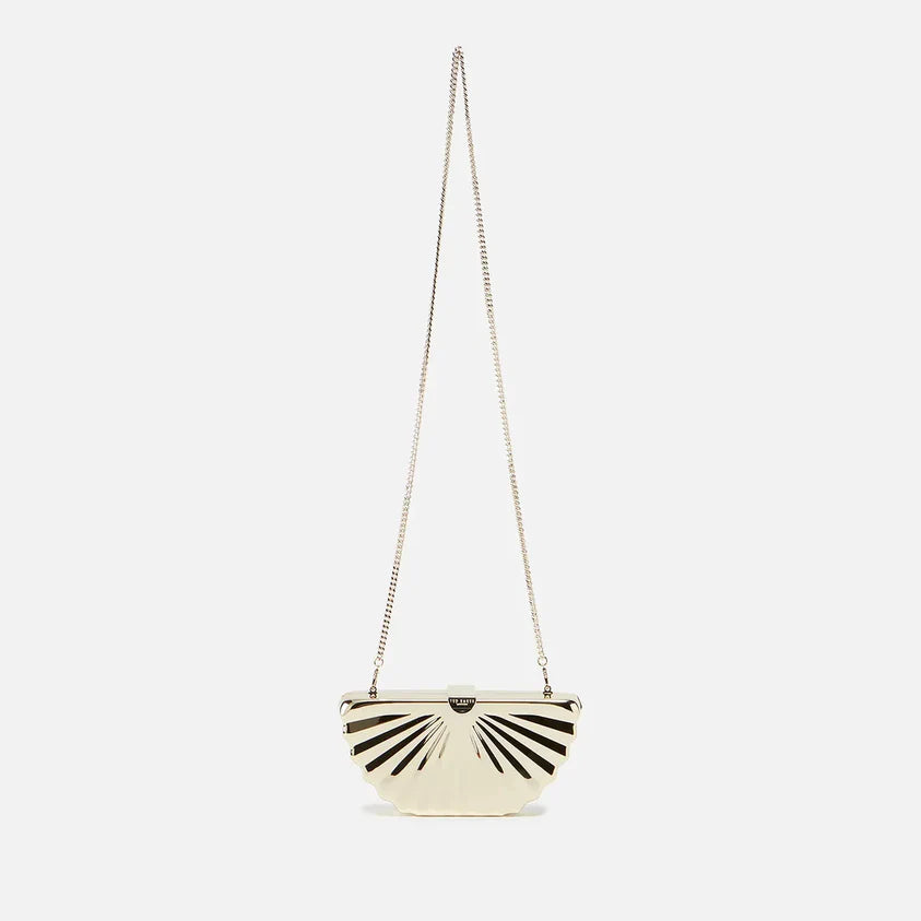 Women's Luciie-Fan Clutch Bag Gold