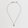 SOLTELL: Solitaire Sparkle Crystal Pendant Necklace