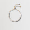 MELRAH: Crystal Adjustable Tennis Bracelet