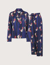 HALLIE: LS Floral Stripe Set
