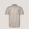 PALOMAS: Ss Linen Shirt Stone