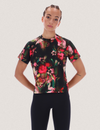 ELSIE: Floral Aeroflow T-Shirt