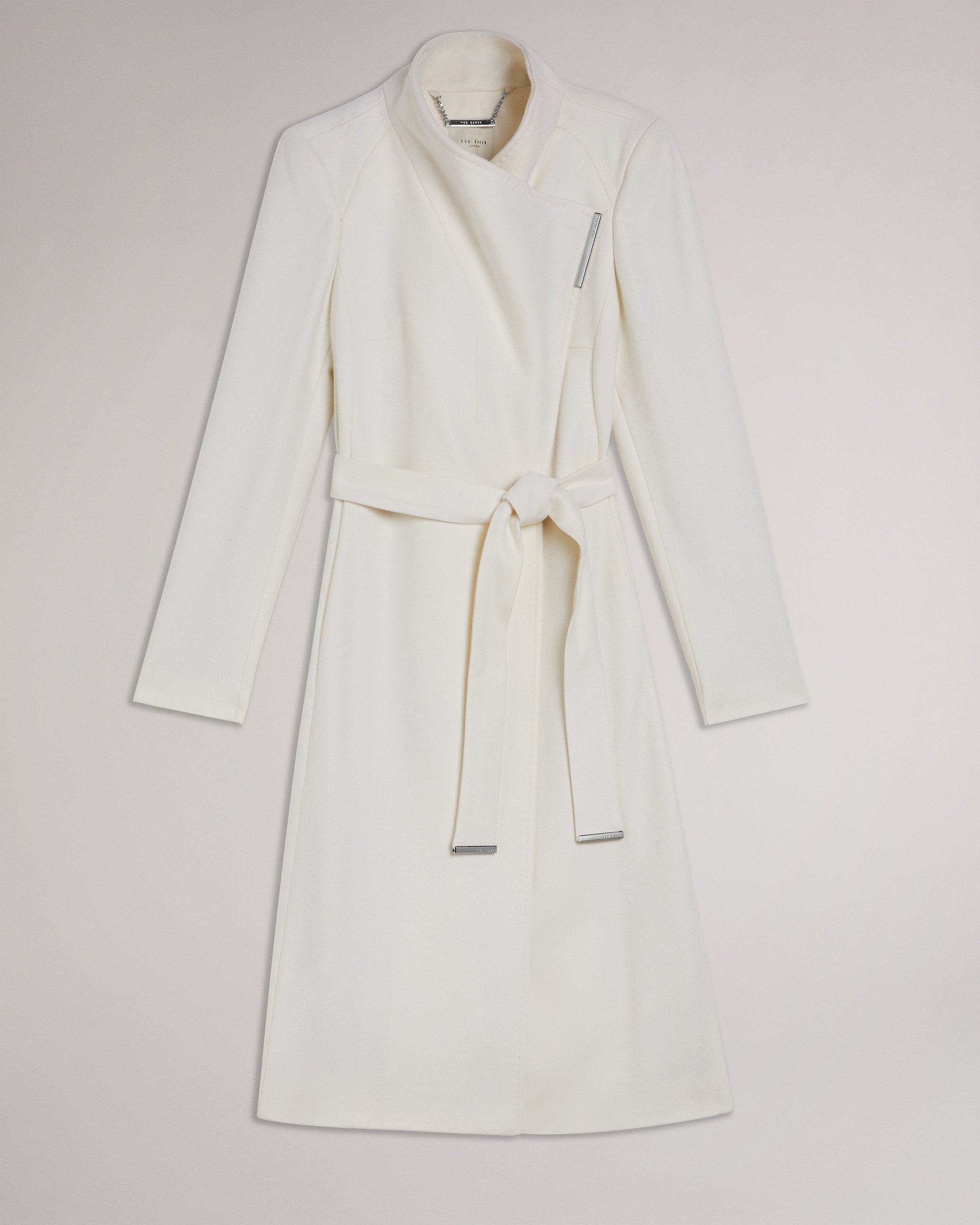 ROSE: Midi Length Belted Wool Wrap
