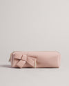 Women's Nikara-Knot Bow Brush Case Pl-Pink