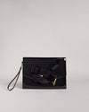 Women's Nikkey-Knot Bow Envelope Pouch Black