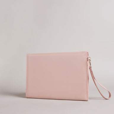 Women's Nikkey-Knot Bow Envelope Pouch Pl-Pink