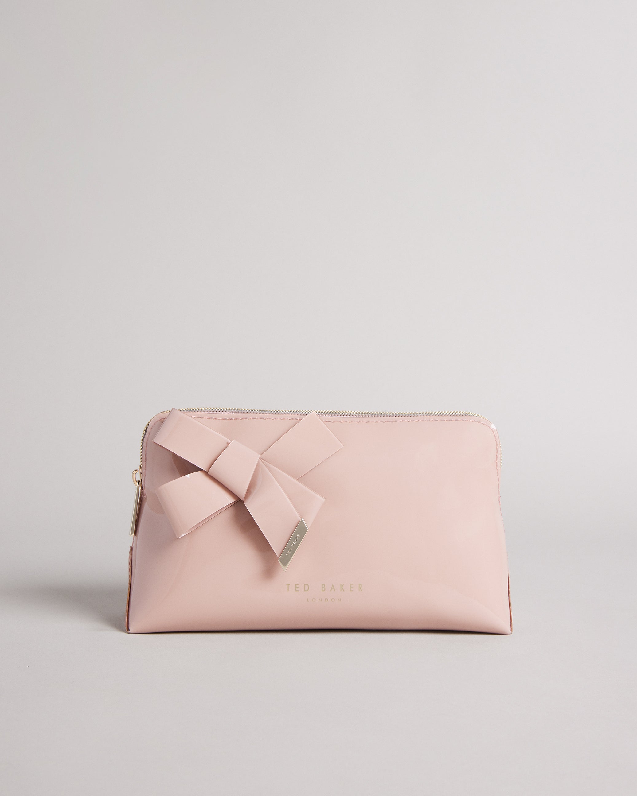 Women's Nicolai-Knot Bow Makeup Bag Pl-Pink