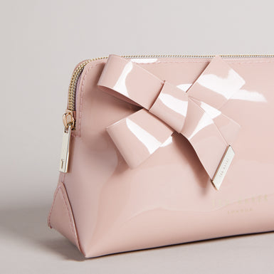 Women's Nicolai-Knot Bow Makeup Bag Pl-Pink