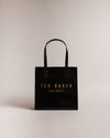 CRINION: Crinkle Small Icon Bag Black
