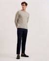 Men's Loung-Ls T Stitch Crew Neck Taupe