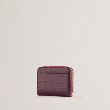 Women's Connii-Mini Imitation Croc Purse Maroon