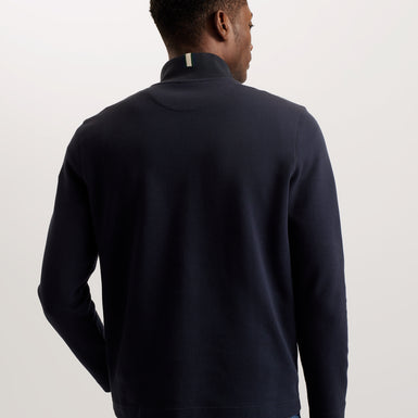 Men's Actos-Ls Branded Half-Zip Navy