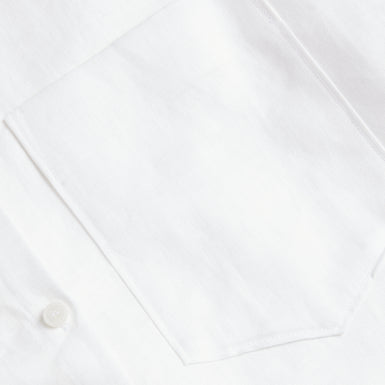 Women's TOLOCA-Oversized Linen Shirt White