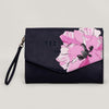 Women's Mielliy-Floral Printed Envelope Pouch Navy