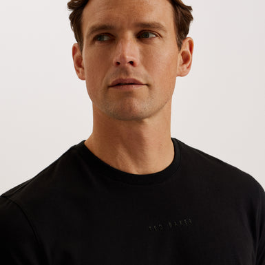 Mens WISKIN-SS Regular Branded T-Shirt